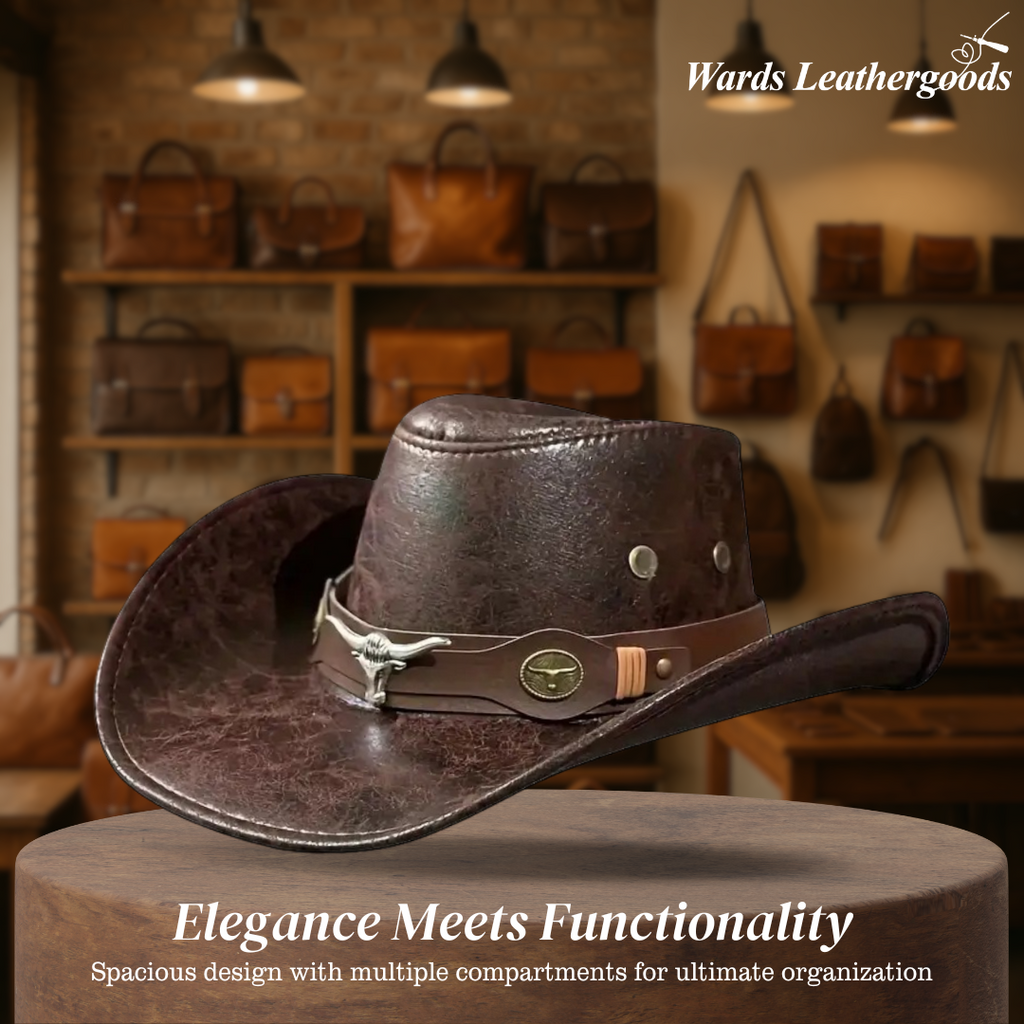 🤠 LIMITED-TIME 50% OFF! ☀️ Breathable Sunshade Cowboy Hat – Wide Brim, Rivet Details, Lightweight 🌵